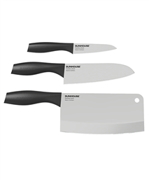 Bộ dao 3 chiếc Eco Family Sunhouse KS-KN3E1	